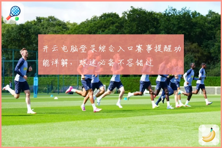 开云电脑登录综合入口赛事提醒功能详解，球迷必备不容错过