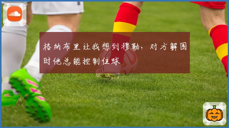 格纳布里让我想到穆勒，对方解围时他总能控制住球